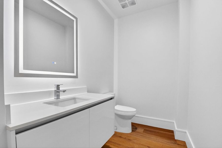 Half bathroom