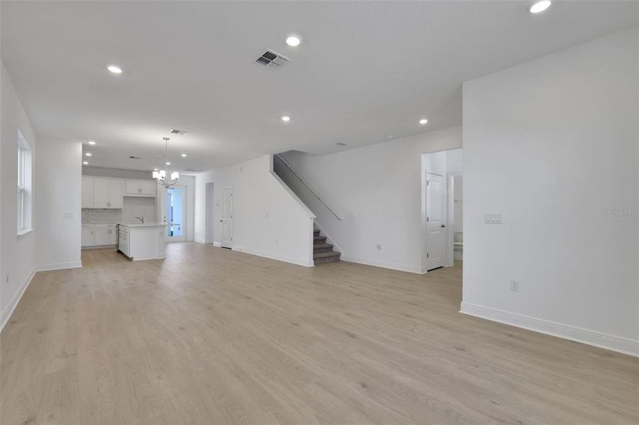 Spacious, unfurnished interior of a new home in Crossroads at Kelly Park, Apopka (Image 14). Spacious, unfurnished interior of a new home in Crossroads at Kelly Park, Apopka (Image 14).