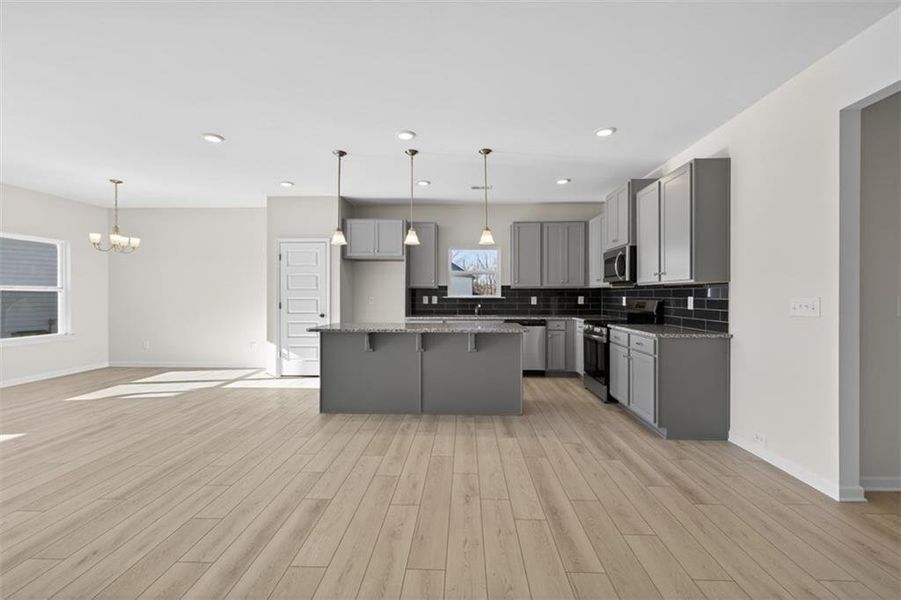 Furnished interior view inside a new home in Roxeywood Park, Winder (Image 11).