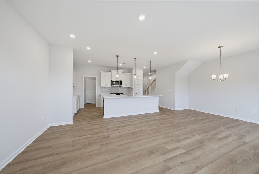 Spacious, unfurnished interior of a new home in Sweetbrier, Durham (Image 17). Spacious, unfurnished interior of a new home in Sweetbrier, Durham (Image 17).