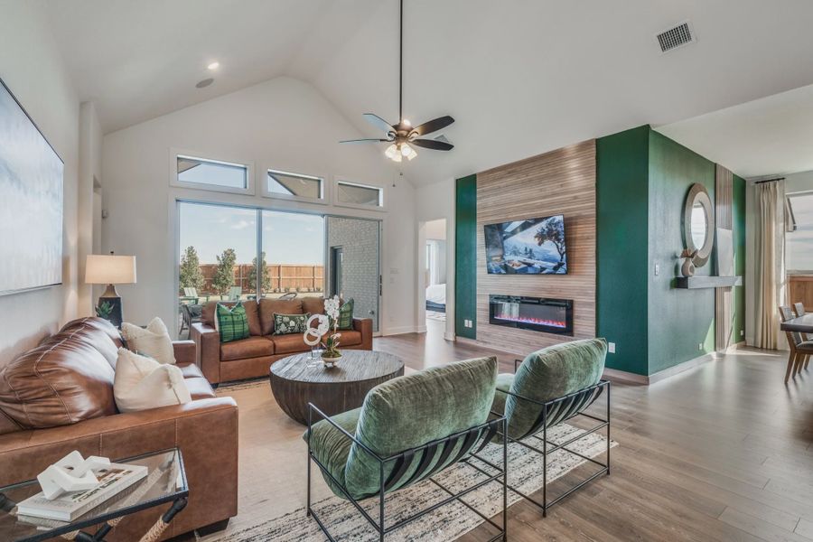 Representative furnished interior of a home built from the Princeton by Chesmar Homes in Silo Mills, Joshua (Image 3). Representative furnished interior of a home built from the Princeton by Chesmar Homes in Silo Mills, Joshua (Image 3).