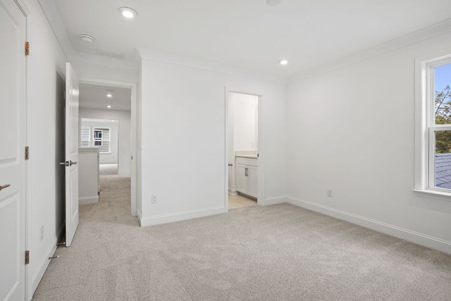 Representative unfurnished interior of a home built from the Herdwick by Pulte Homes in Parkside Crossing, Charlotte (Image 29). Representative unfurnished interior of a home built from the Herdwick by Pulte Homes in Parkside Crossing, Charlotte (Image 29).