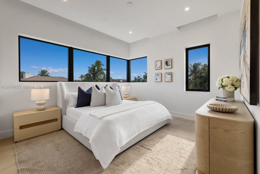 Furnished interior view inside a new home in , Boca Raton (Image 49).