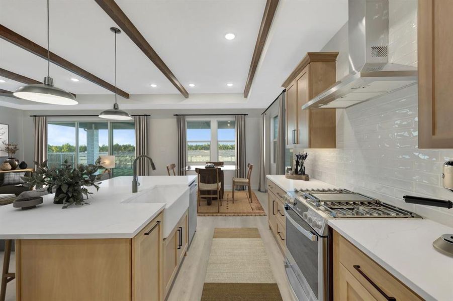 Furnished interior view inside a new home in Elevon, Lavon (Image 13).