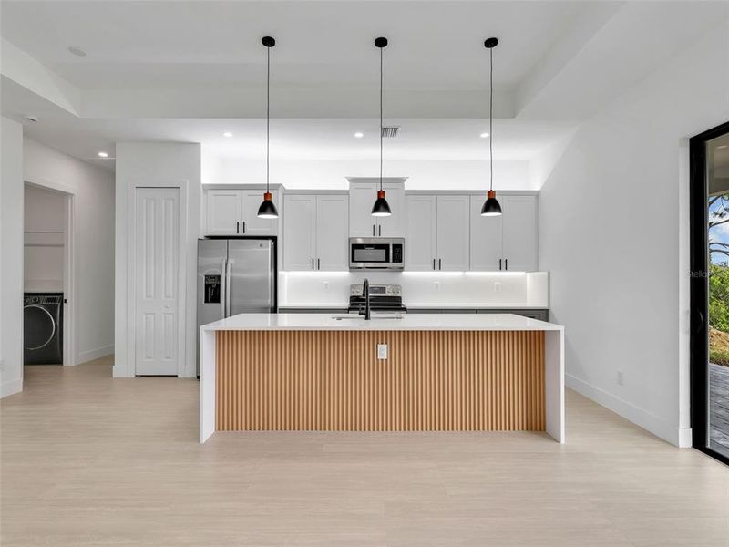 Furnished interior view inside a new home in , Cape Coral (Image 10).