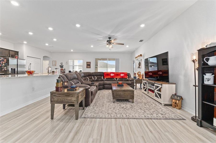 Furnished interior view inside a new home in Summercrest, Ocala (Image 10).