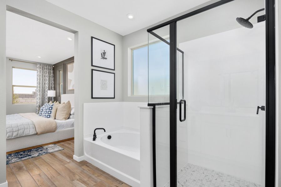 Representative furnished interior of a home built from the Imperial by Beazer Homes in Montana Vista - Summit, Buckeye (Image 17).