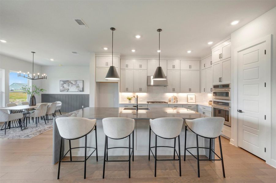 Kitchen - Dining Area (Staged)