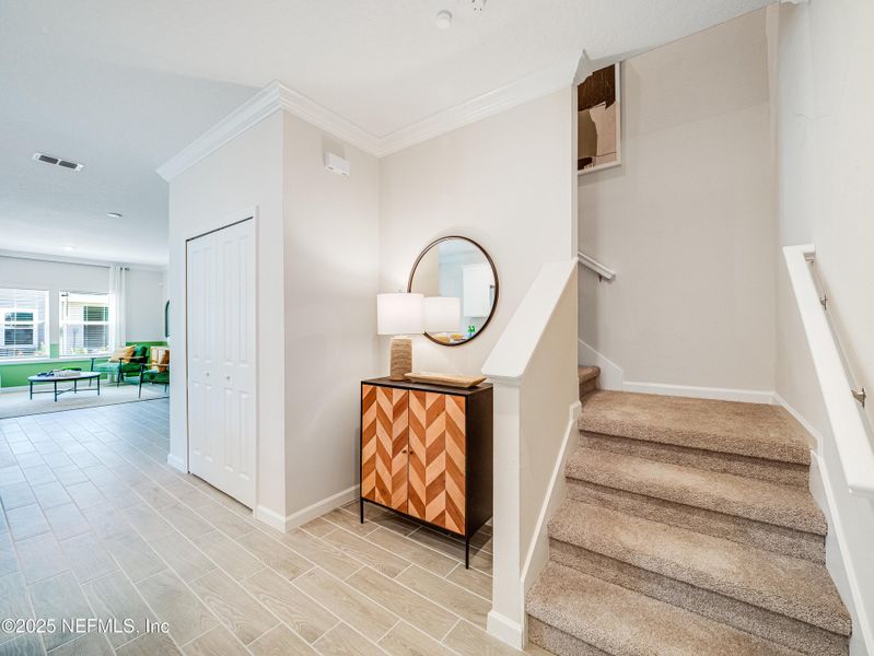 Furnished interior view inside a new home in , St. Augustine (Image 11).