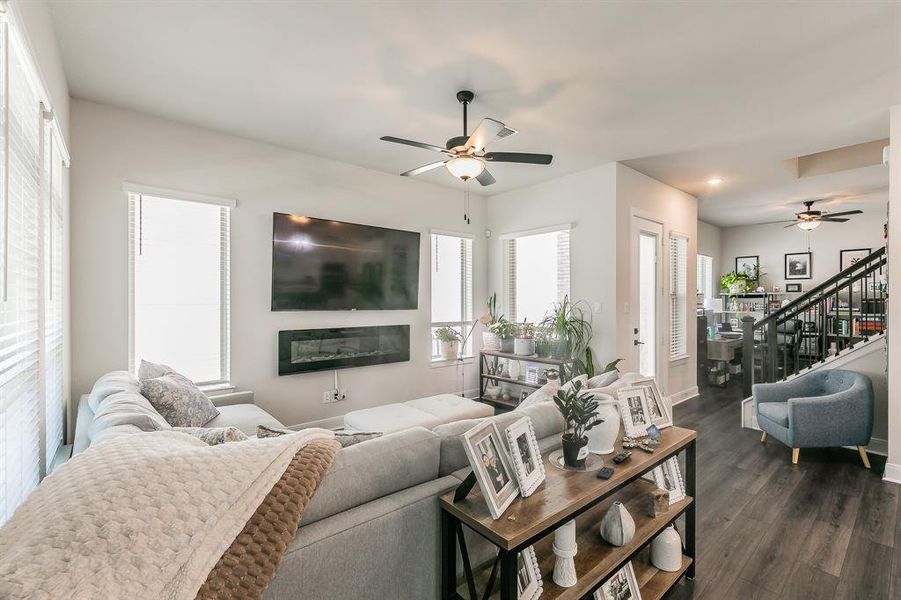 Furnished interior view inside a new home in , Arlington (Image 30).