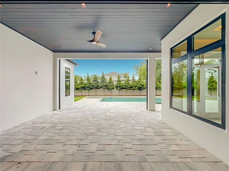 Exterior details and patio area of a home in , Winter Park (Image 34). Exterior details and patio area of a home in , Winter Park (Image 34).