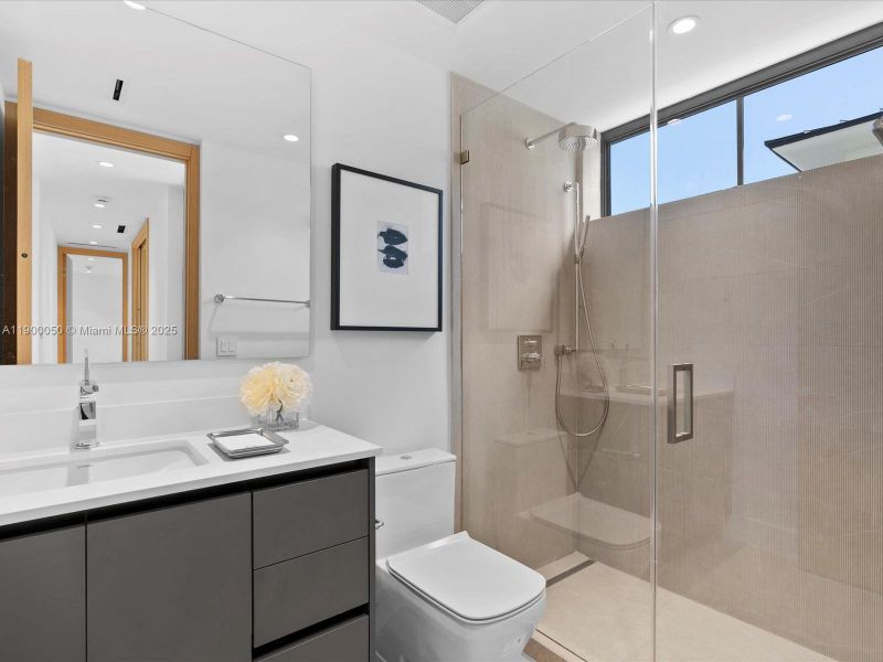 Furnished interior view inside a new home in , Miami Shores (Image 4).