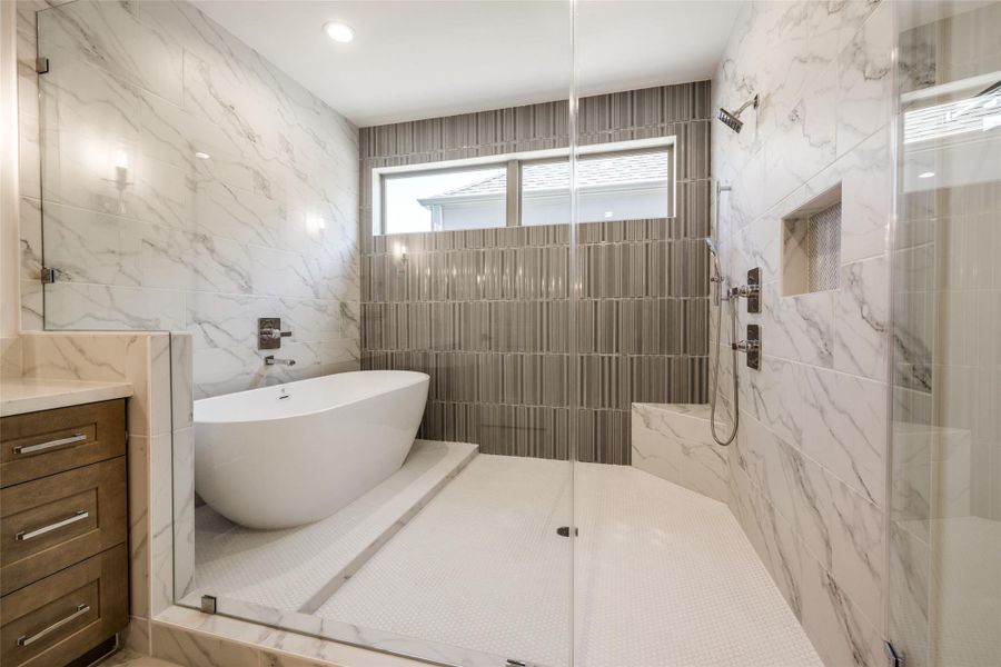 Furnished interior view inside a new home in , Houston (Image 14).