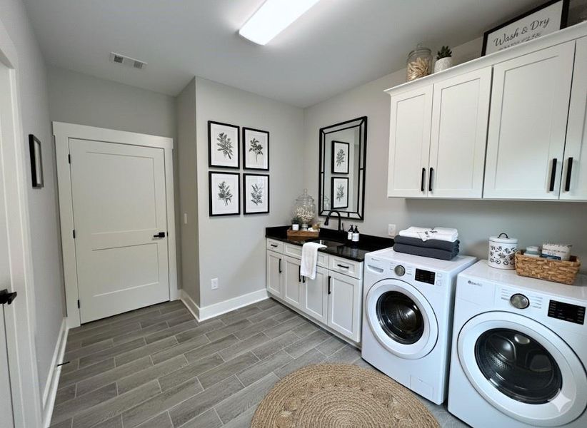 Furnished interior view inside a new home in , Conyers (Image 23).