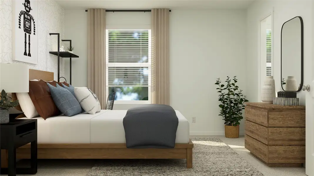 Furnished interior view inside a new home in Elm Creek, Elgin (Image 13).