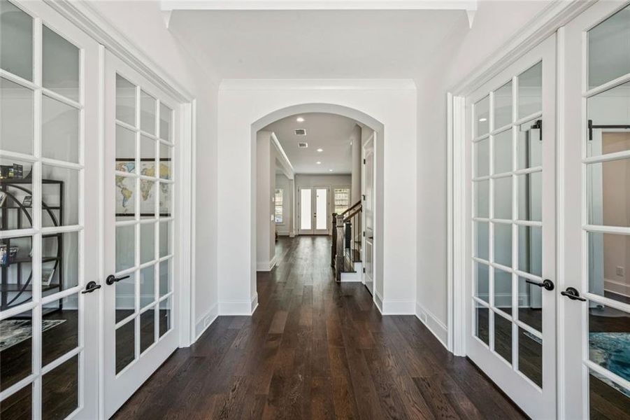 Spacious, unfurnished interior of a new home in The Enclave on Lavista, Tucker (Image 22).