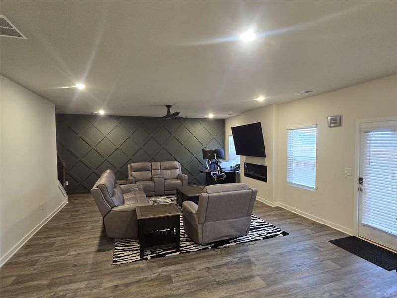 Furnished interior view inside a new home in Fern Dale, Fairburn (Image 49).