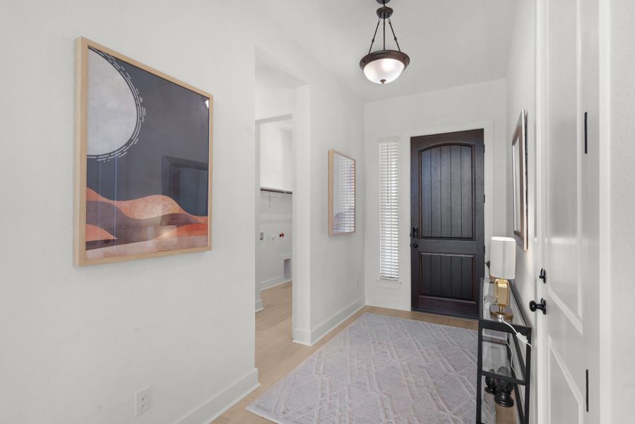 Furnished interior view inside a new home in Broken Oak, Georgetown (Image 5).
