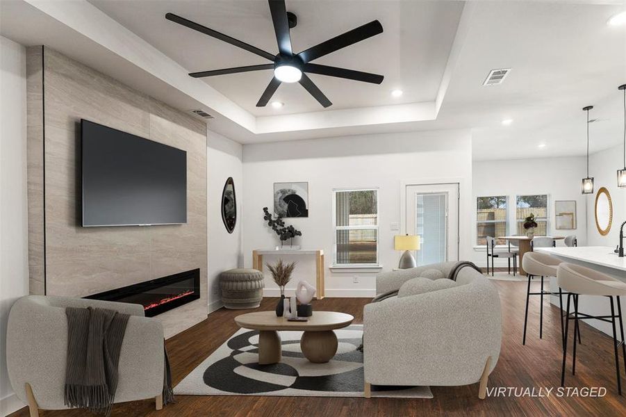 Furnished interior view inside a new home in , Trinidad (Image 7).