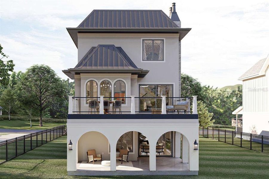 Front exterior of a new home in , Tampa, FL, highlighting curb appeal (Image 2).