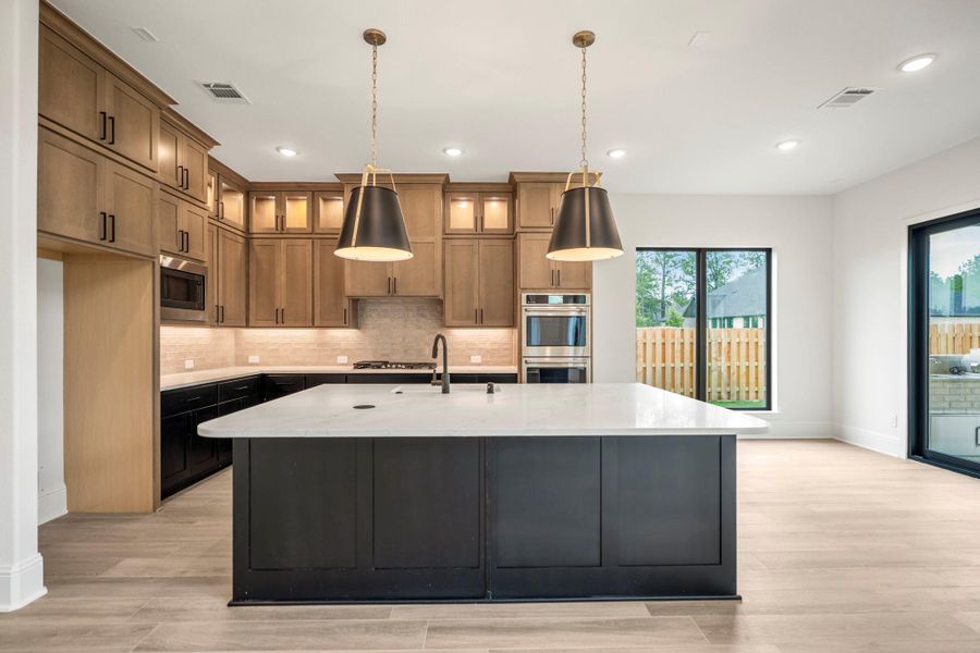 Furnished interior view inside a new home in Colton, Montgomery (Image 10).