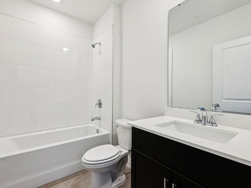 Furnished interior view inside a new home in The Reserve at Hammock Oaks - Signature Series, Lady Lake (Image 7).