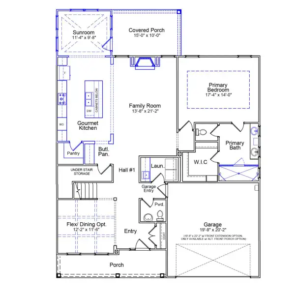 2D floor plan layout of this home in Taylor Oaks, Greenville, SC (Image 2). 2D floor plan layout of this home in Taylor Oaks, Greenville, SC (Image 2).