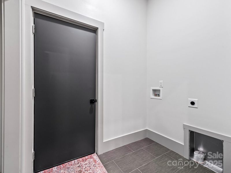 Mudroom with storage area