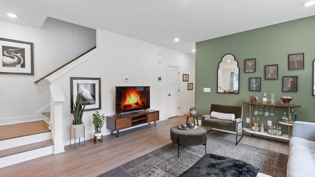 Furnished interior view inside a new home in El Dorado, Spartanburg (Image 14).