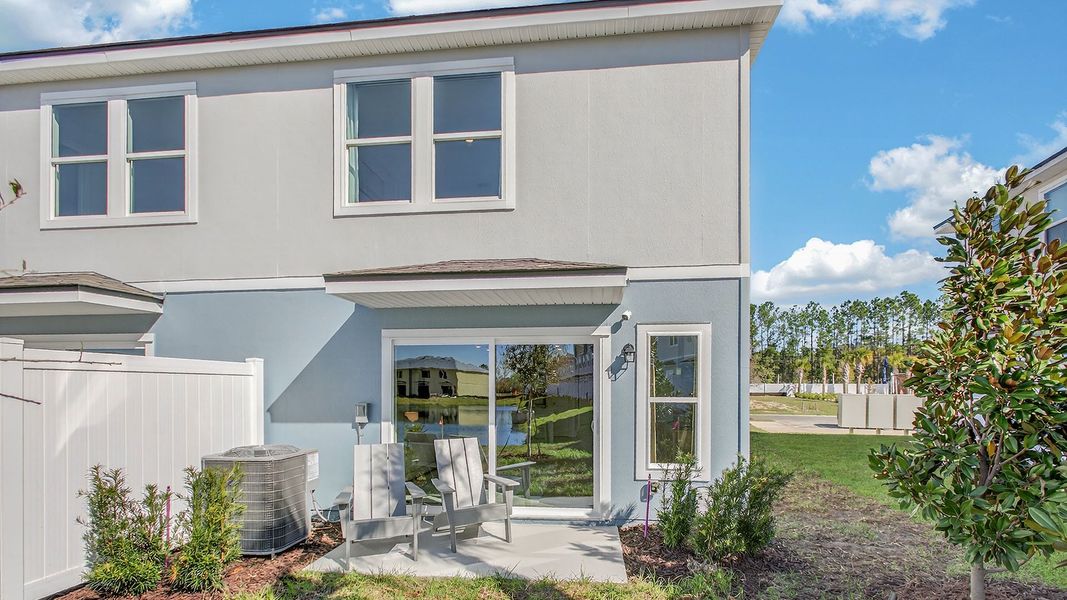 Representative exterior details of a home built from the Sage by D.R. Horton in Corsair, Middleburg (Image 3).