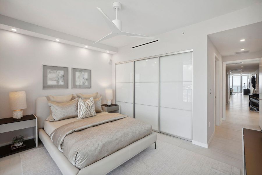 Furnished interior view inside a new home in , Pompano Beach (Image 37). Furnished interior view inside a new home in , Pompano Beach (Image 37).