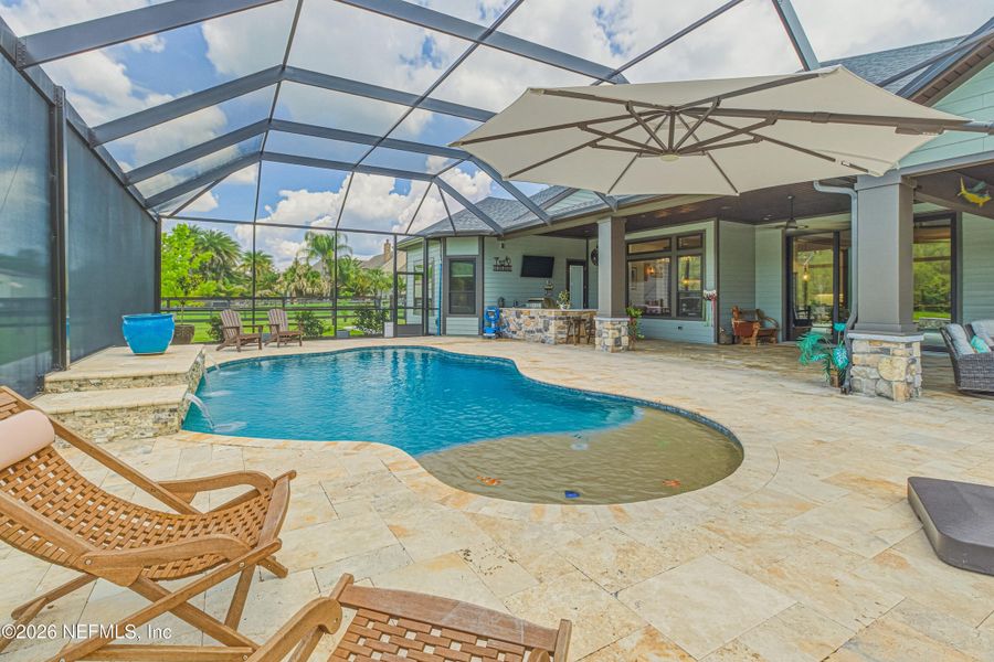 Exterior details and patio area of a home in , St. Augustine (Image 31).