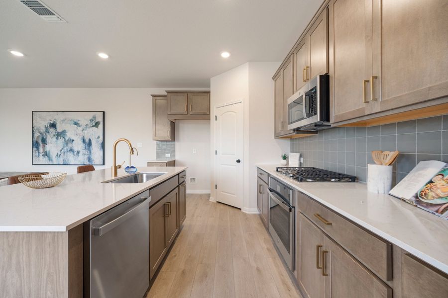 Representative furnished interior of a home built from the Sierra by Ashton Woods in Berry Creek Highlands, Georgetown (Image 15).
