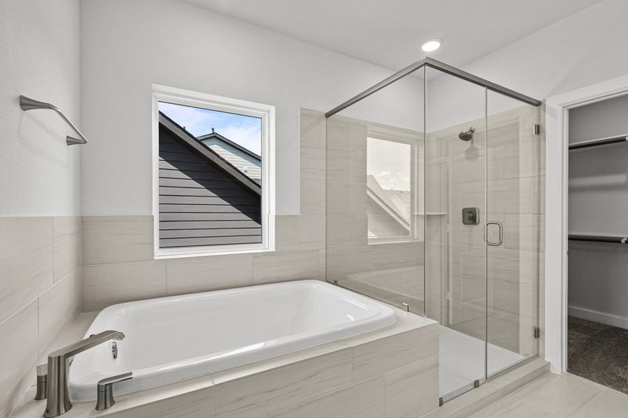 Representative furnished interior of a home built from the The Foxman by David Weekley Homes in Two Step Farm 35', Montgomery (Image 6).