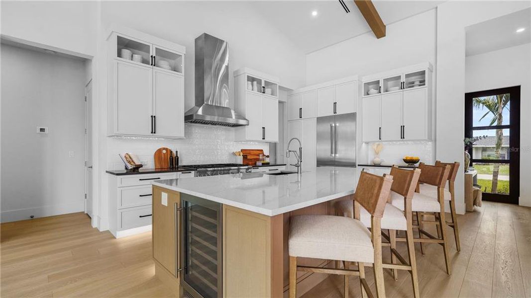 Furnished interior view inside a new home in , Sarasota (Image 11).