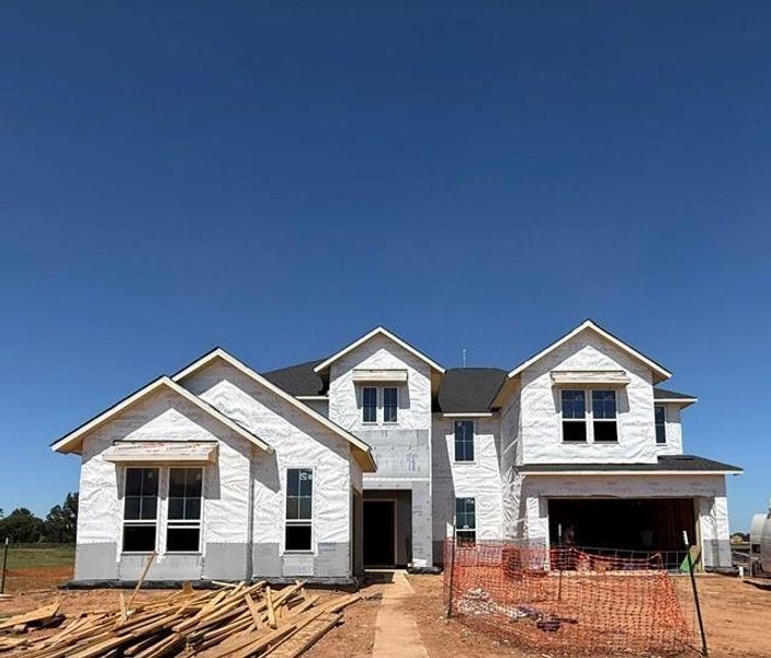 In-progress construction of a new home in Evergrove, Richmond, TX (Image 5). In-progress construction of a new home in Evergrove, Richmond, TX (Image 5).