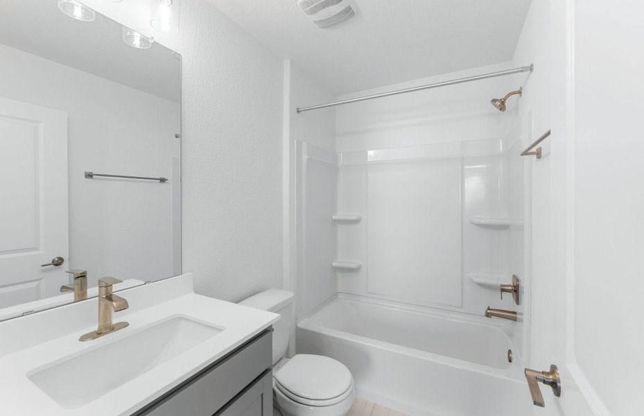 Furnished interior view inside a new home in Patterson Ranch, Georgetown (Image 5).