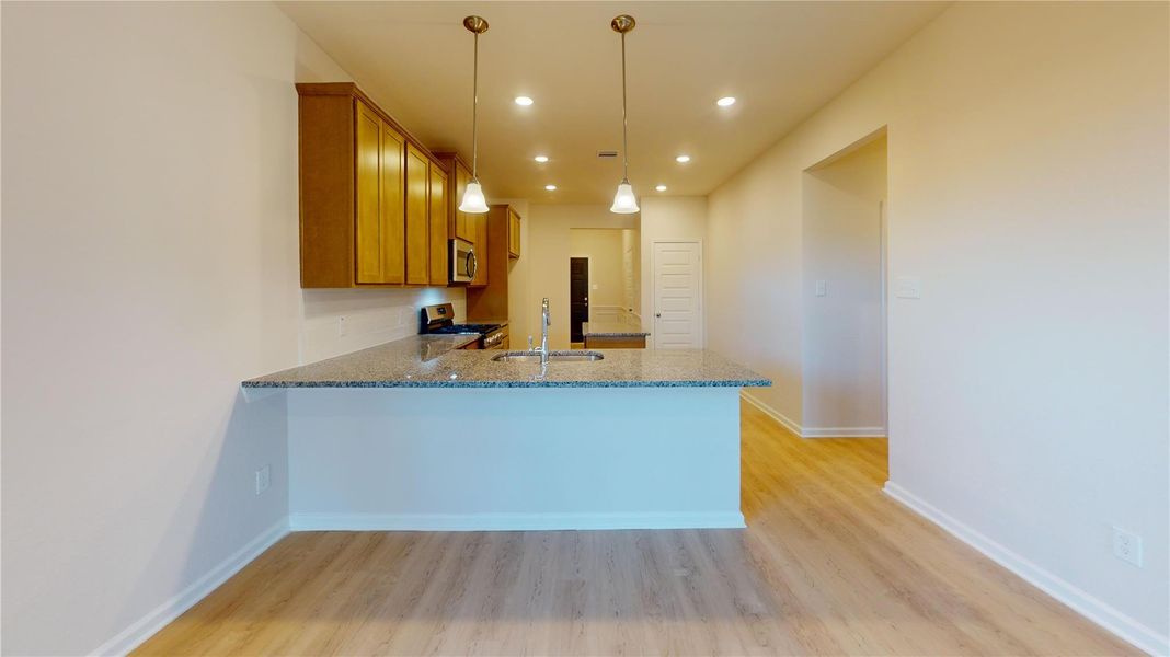 The Cardinal II- Breakfast Area into the Kitchen