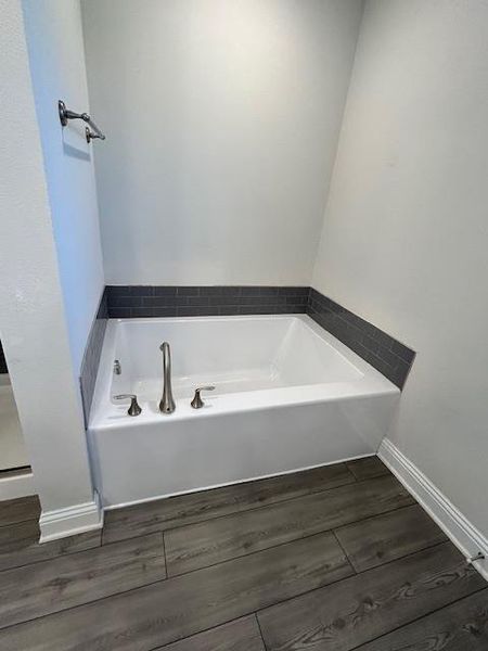 Bath tub in Primary Bathroom