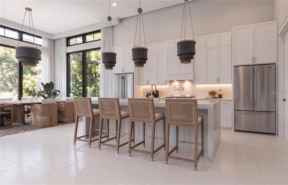 Furnished interior view inside a new home in , Sarasota (Image 7). Furnished interior view inside a new home in , Sarasota (Image 7).