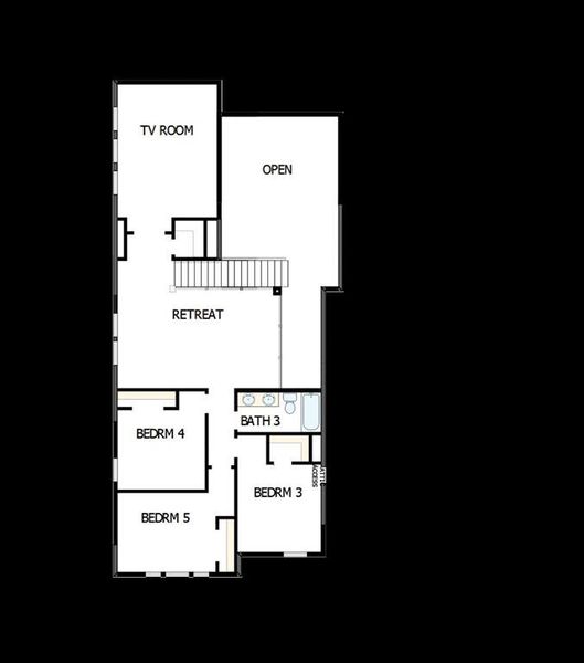 2D floor plan layout of this home in Tavolo Park Cottages, Fort Worth, TX (Image 4). 2D floor plan layout of this home in Tavolo Park Cottages, Fort Worth, TX (Image 4).