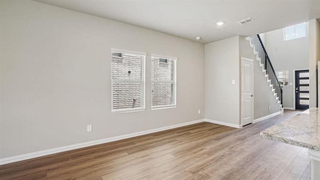 Photo is not of the actual home, but is an inspirational photo of builder’s model home and may depict options, furnishings, and/or decorator features that are not included.