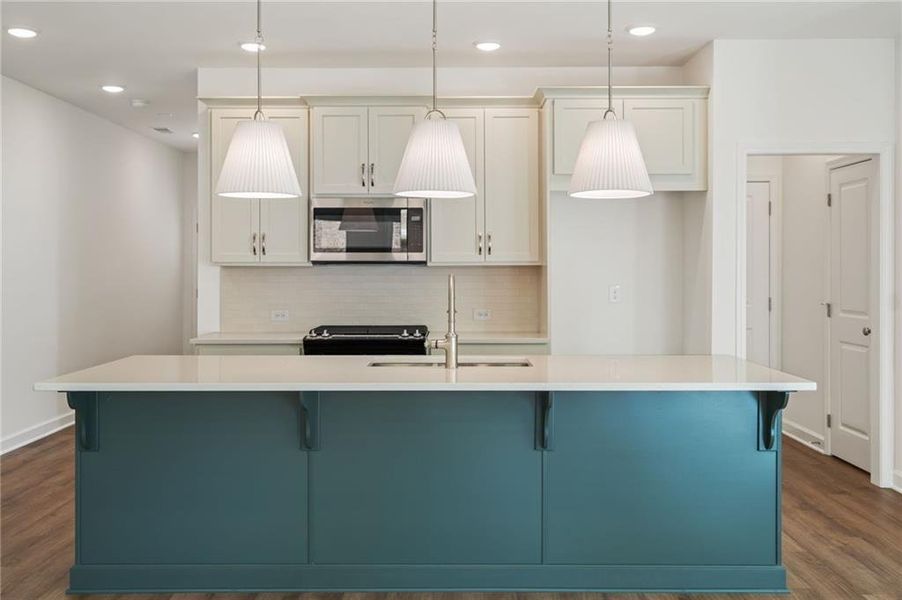 Furnished interior view inside a new home in Wildwood Place, Powder Springs (Image 5).