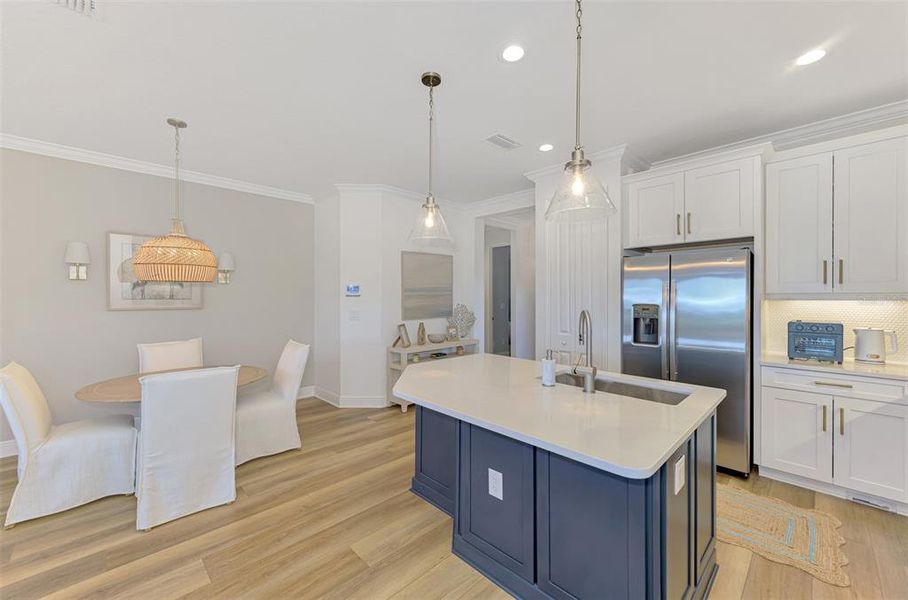 Furnished interior view inside a new home in , Sarasota (Image 27).