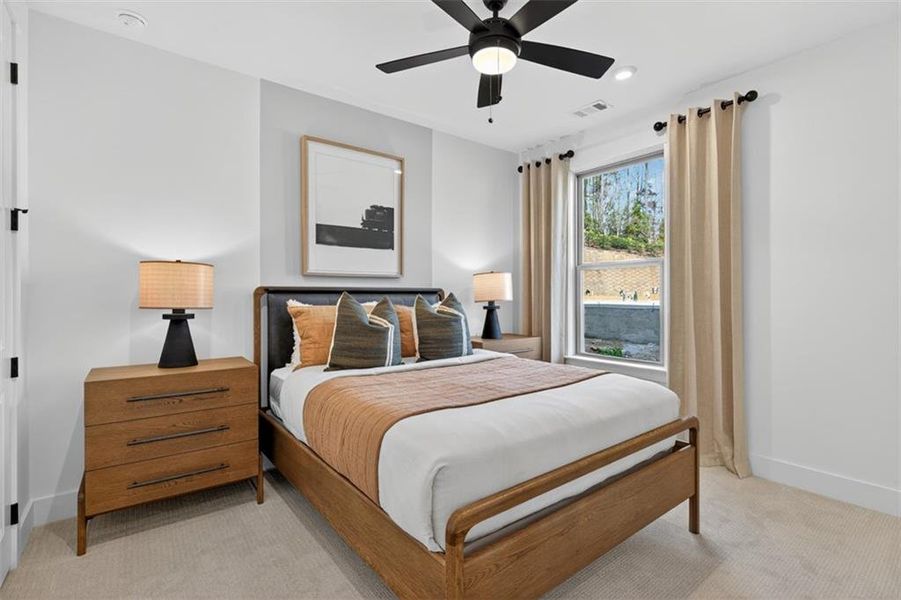 Furnished interior view inside a new home in Del Webb Chateau Elan, Hoschton (Image 12).