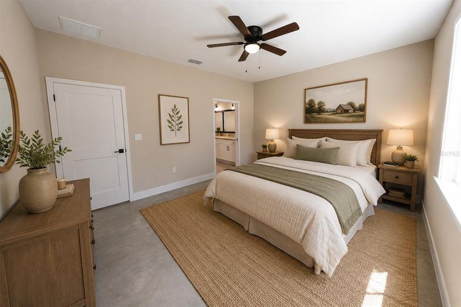 Furnished interior view inside a new home in , Eagle Lake (Image 6). Furnished interior view inside a new home in , Eagle Lake (Image 6).