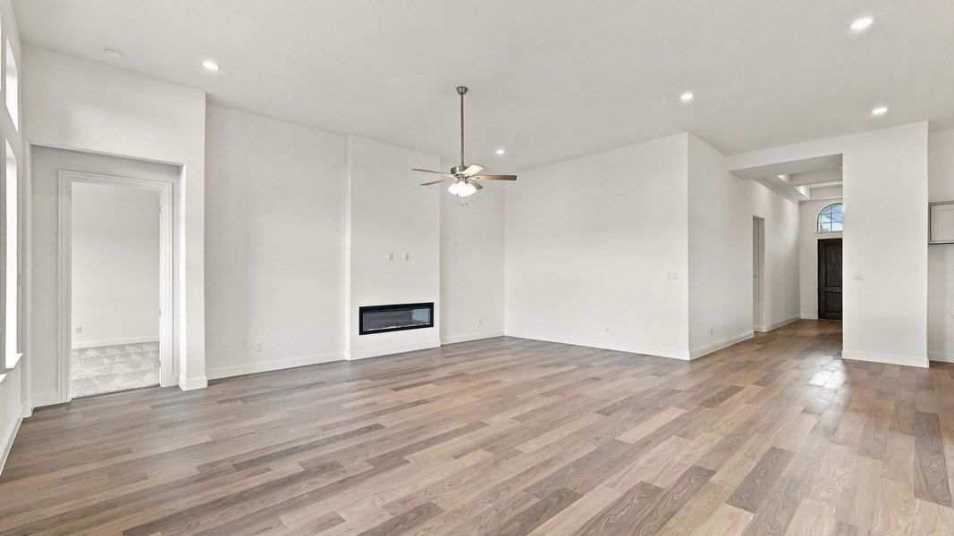 Furnished interior view inside a new home in Green Meadows Classic, Celina (Image 29).