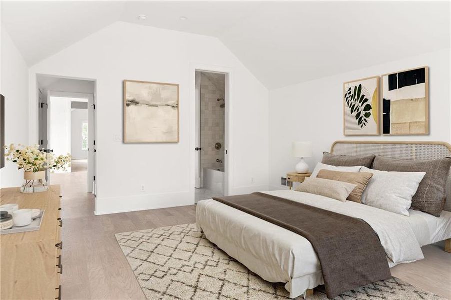 Furnished interior view inside a new home in , Chattahoochee Hills (Image 13).
