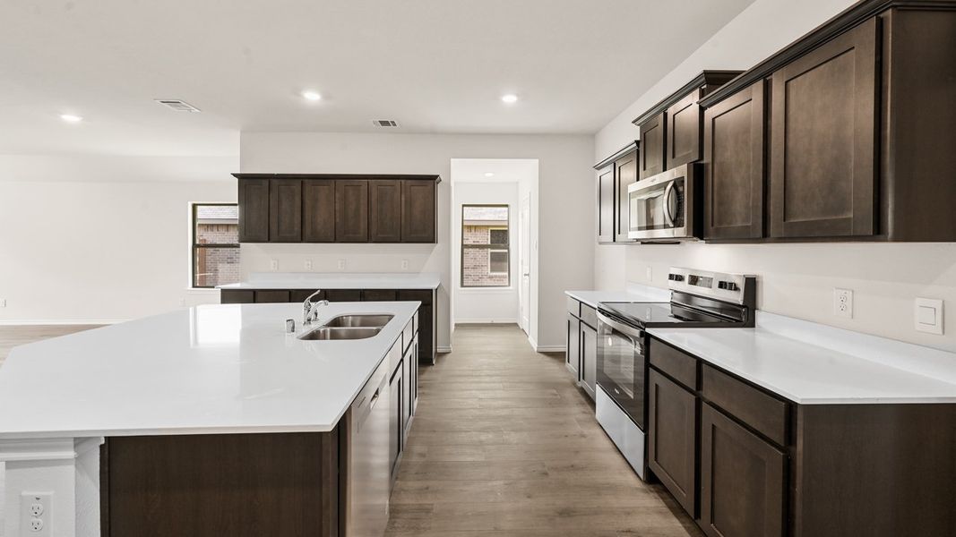 Furnished interior view inside a new home in Crane Crossing, Crandall (Image 9).