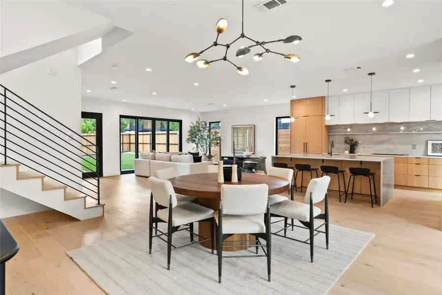 Furnished interior view inside a new home in , Austin (Image 27).